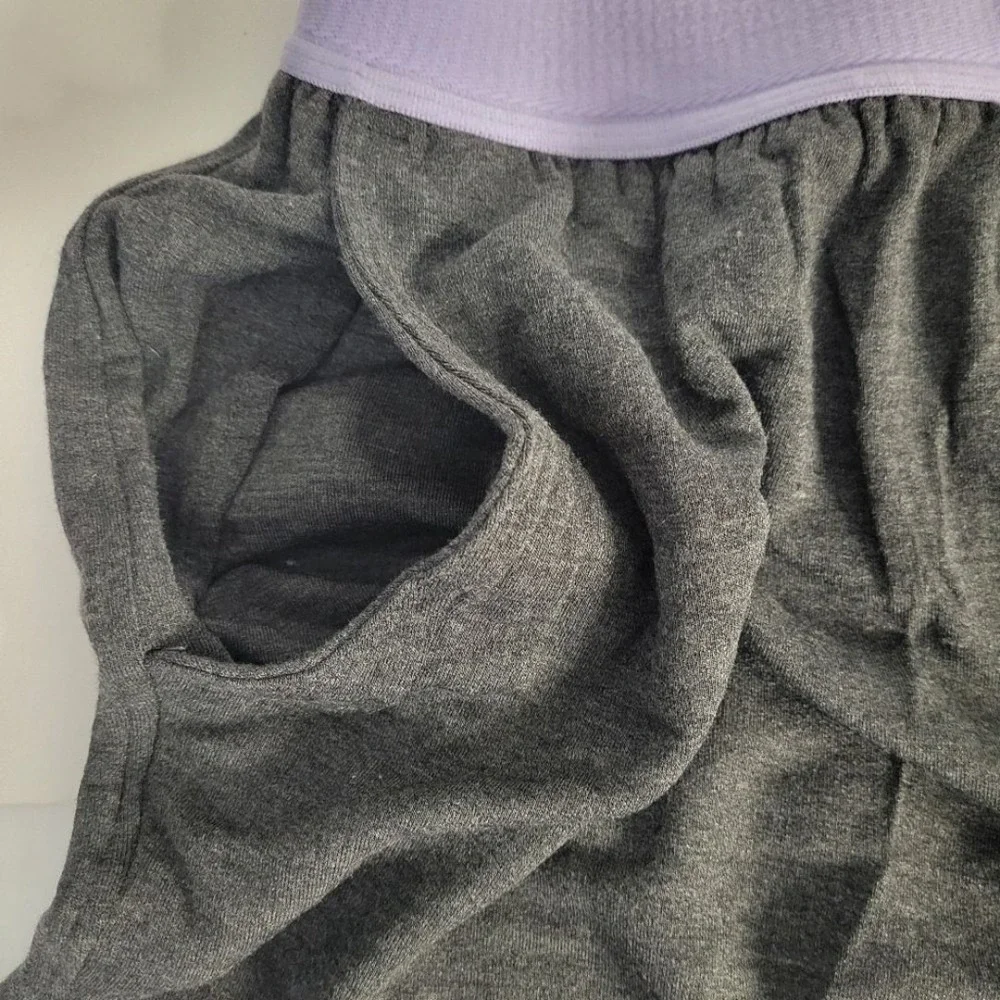 Jambys Super soft boxers with pocket size , extra small gray and purple